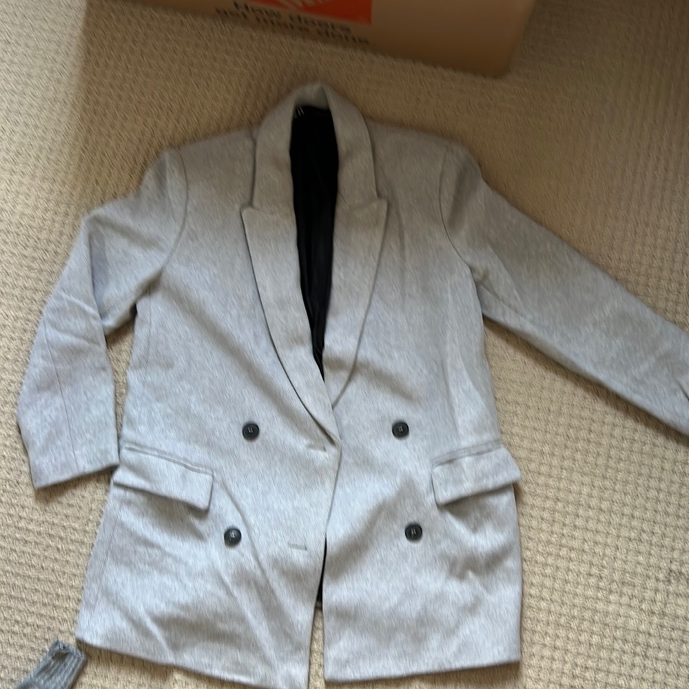 zara pea coat